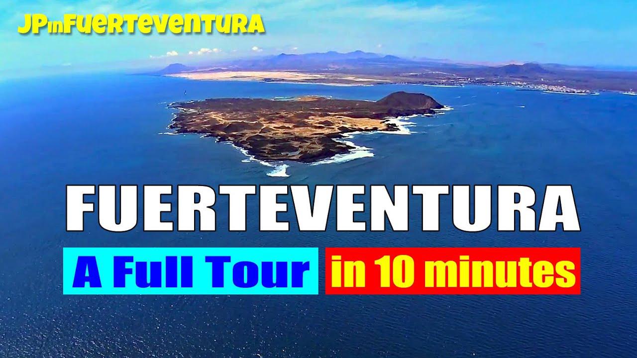'Video thumbnail for Fuerteventura tour in 10 minutes - What is Fuerteventura like?'