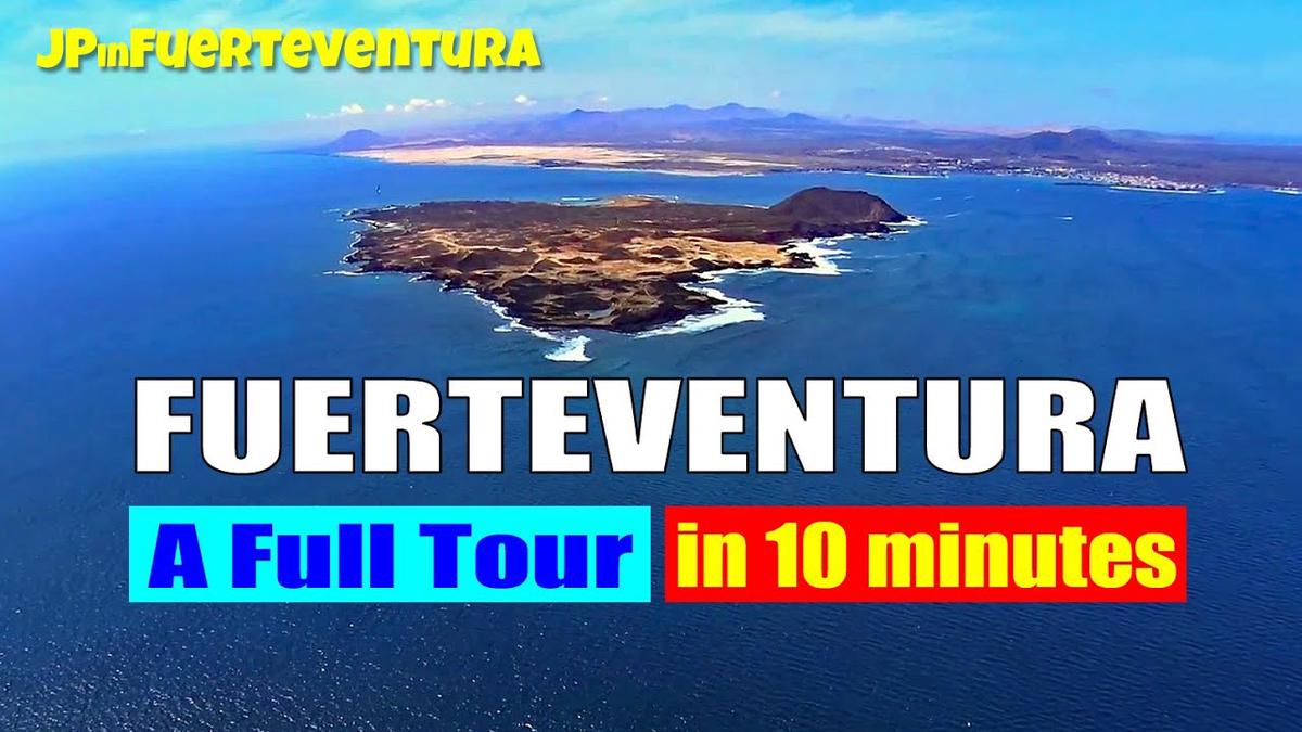 'Video thumbnail for Fuerteventura tour in 10 minutes - What is Fuerteventura like?'