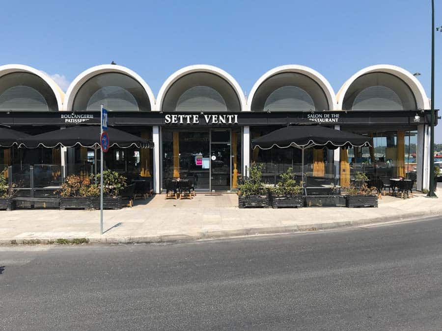 Sette Venti at the new port in Corfu